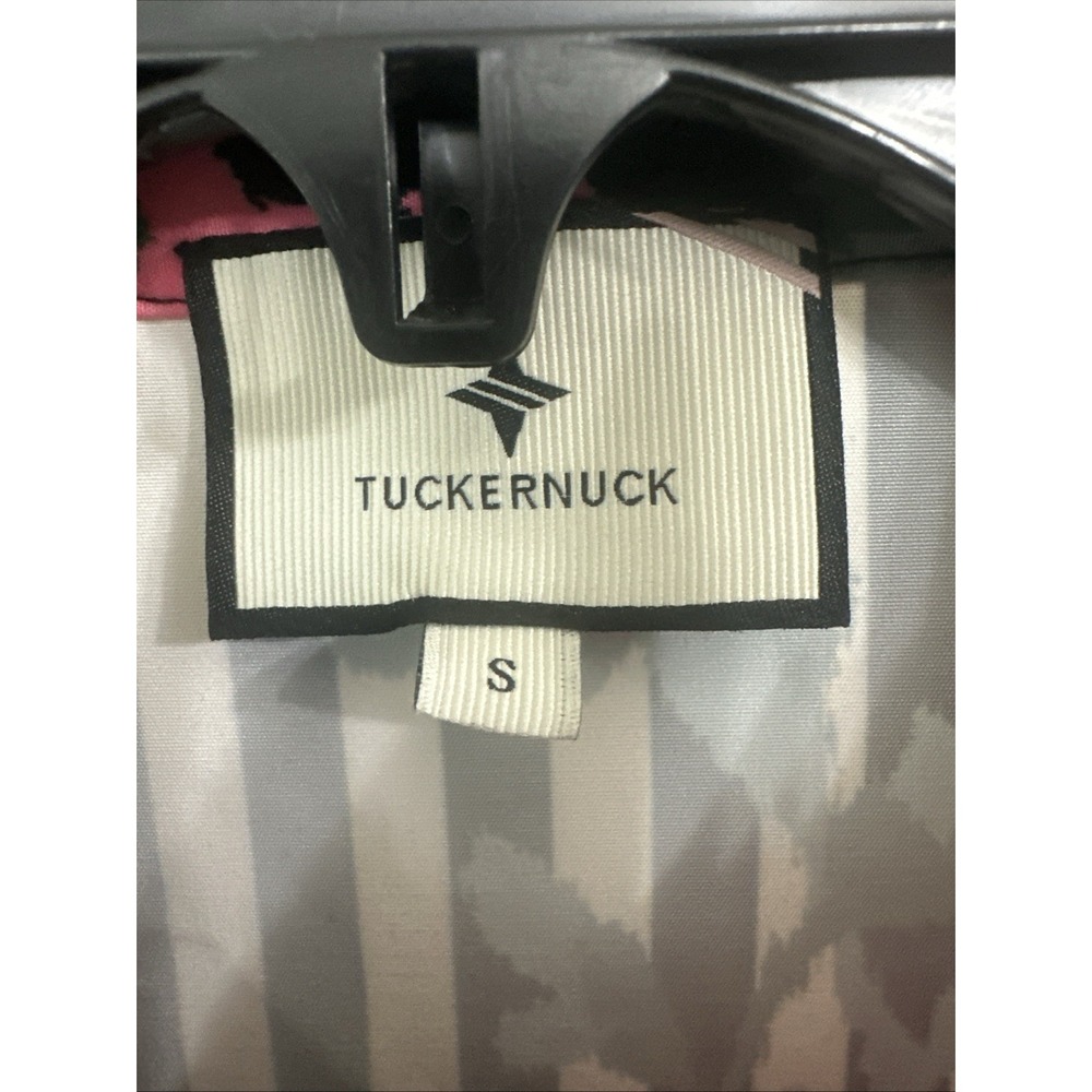 Tuckernuck Size Small Flowering Trellis Chloe Midi Dress S/S Black Floral Stripe - Picture 6 of 16
